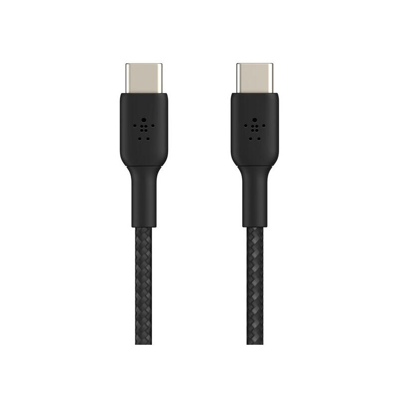 Belkin BoostCharge USB-C to USB-C Braided Cable 0.15M CAB004bt0MBK Black