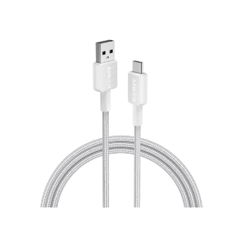 Anker 322 USB-A to USB-C 0.9m Cable A81H5H21 White
