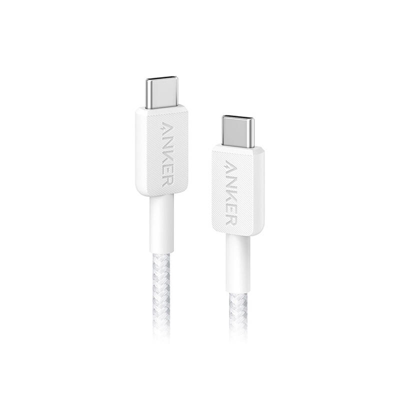 Anker 322 USB-C to USB-C 60W 1.8m Cable A81F6H21 White