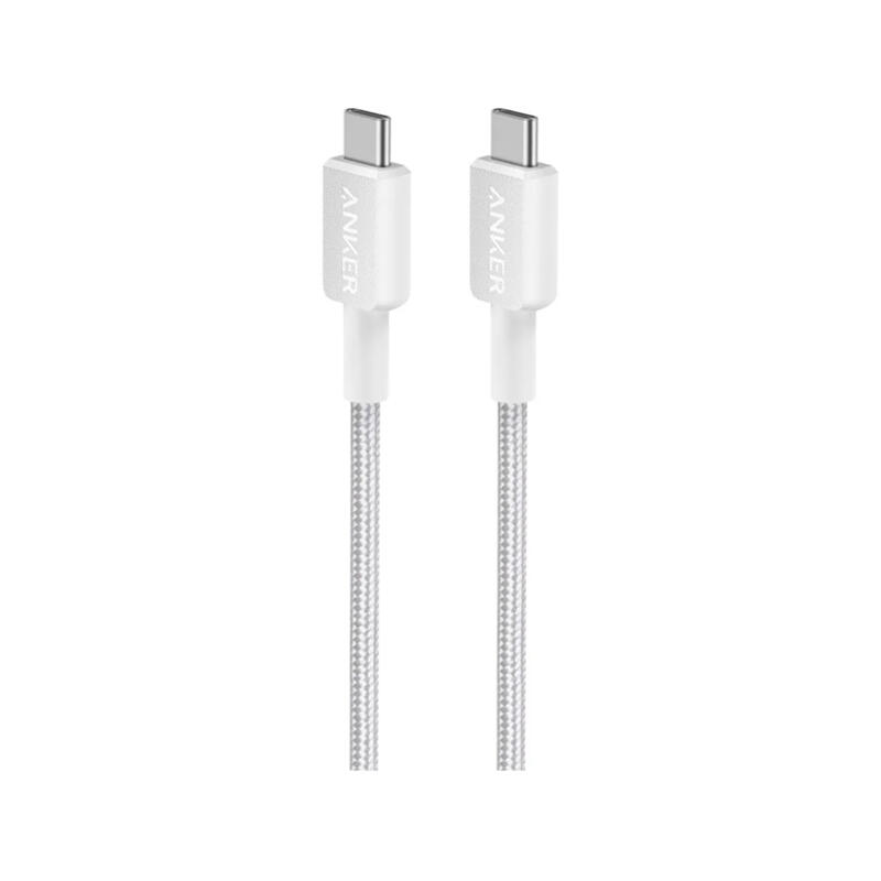 Anker 322 USB-C to USB-C 0.9m A81F5G21 White