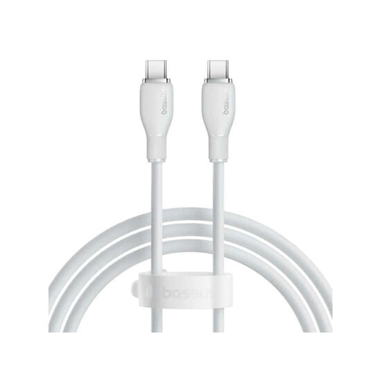 Baseus Pudding Series Fast Charging Cable Type-C to Type-C 100W 1.2m P10355702221-B1 Stellar White