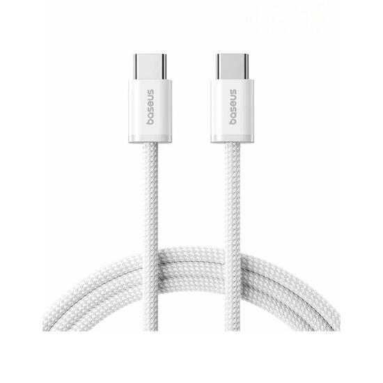 Baseus Dynamic 4 Fast Charging Data Cable USB-C to USB-C 100W 1m P10381400211-00 White