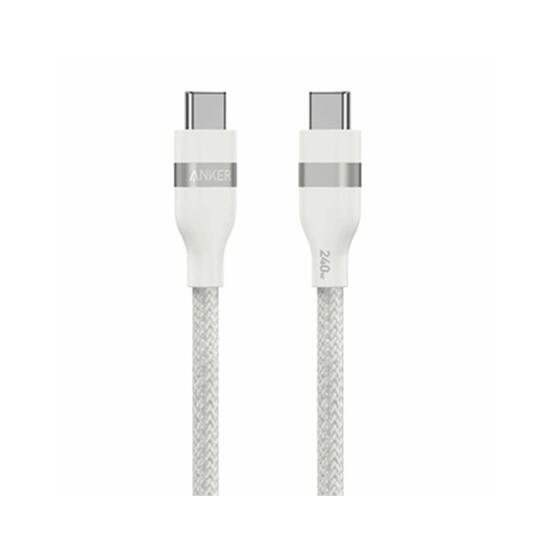 Anker USB-C to USB-C Cable 240W 0.9m A82E2H11 White