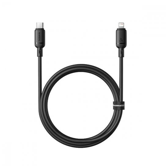 Baseus Silky Series Fast Charging Cable Type-C to Lightning 20W 2m P10377700113-01 Black