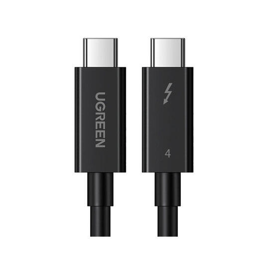 Ugreen ThunderboltTM  4  Cable 5A Max 0.8m 30389 Black