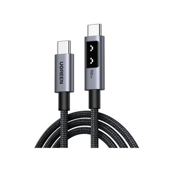 Ugreen Uno USB-C to USB-C PD Fast Charging Cable 5A Max 1m 35501 Black