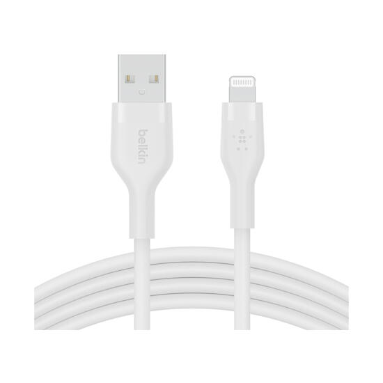 Belkin USB-A Cable with Lightning Connector 1M CAA008BT1MWH White