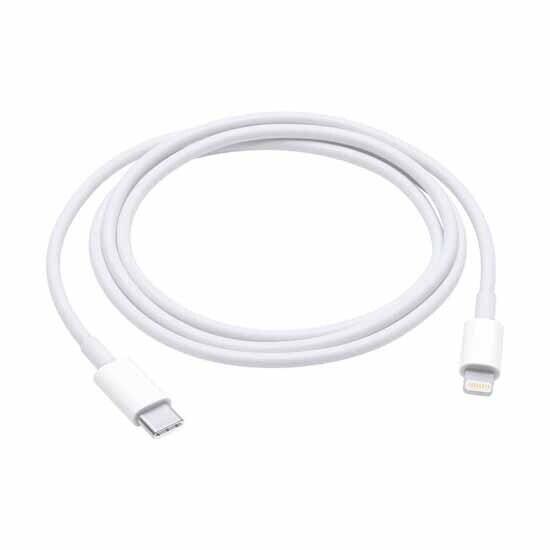 Apple MUQ93ZM/A USB-C to Lightning Cable 1M 2nd Gen White