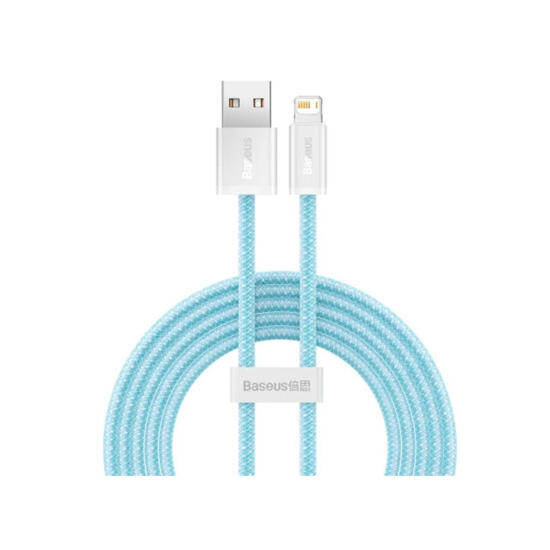 Baseus Dynamic Series Fast Charging Data Cable USB to iP 2.4A 2m CALD000503 Star Blue