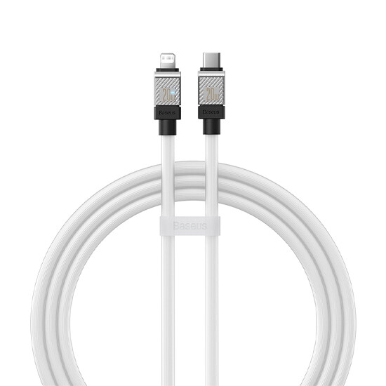 Baseus CoolPlay Series Fast Charging Cable Type-C to iP 20W 1m CAKW000002 White