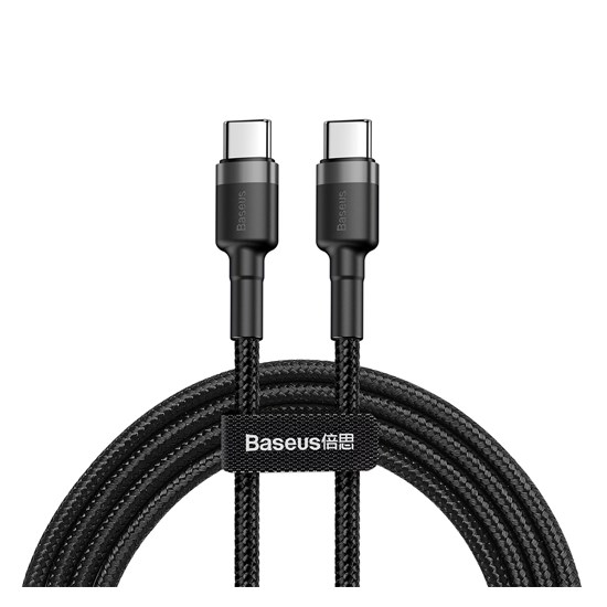 Baseus Cafule Series Cable Type-C 1M CATKLF-GG1 grey/black