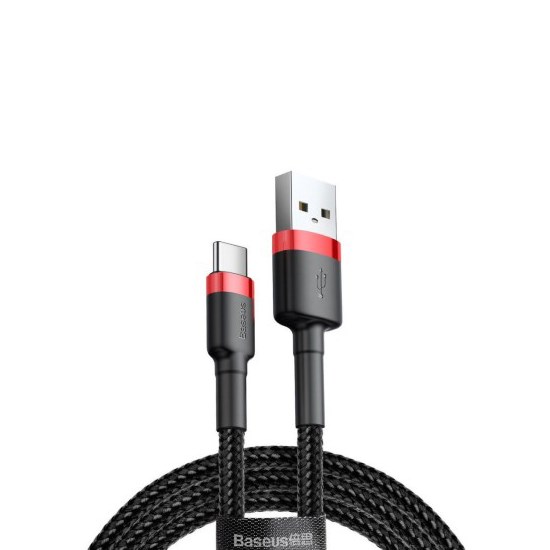 Baseus Kevlar USB Cable Type-C 3A 1m CATKLF-B91 red/black