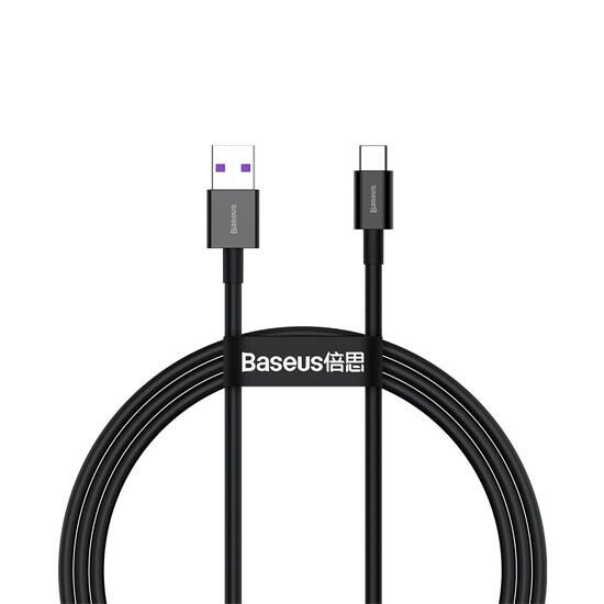 Baseus Superior Series Fast Charging Data Cable USB to Type-C 66W 2m CATYS-A01 Black