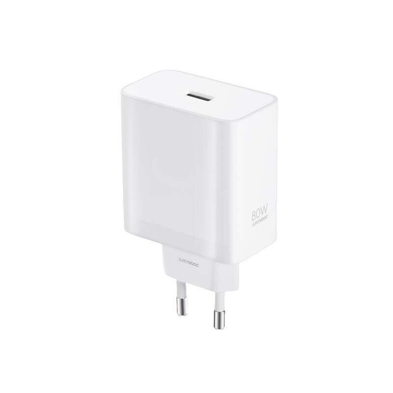 OnePlus Supervooc 80W Power Adapter White
