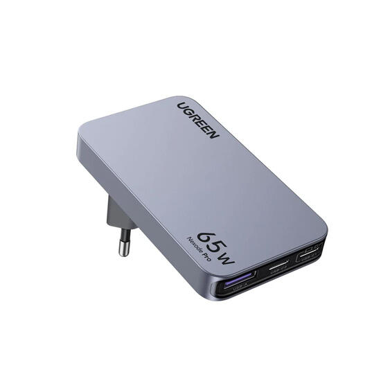 Ugreen Nexode Pro 65W USB Type-C Ultra Slim Travel Adapter 25356 Grey