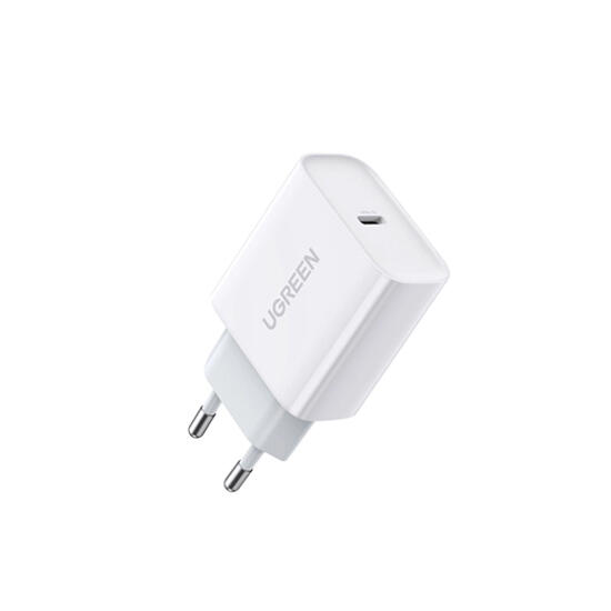 Ugreen Fast Charging Power Adapter with PD 20W EU 60450 White