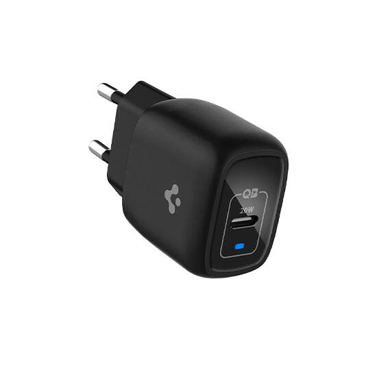 Spigen Wall Charger PD 3.0 20W With USB-C Port ACH02070 Black