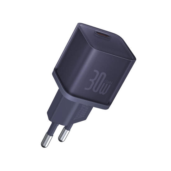 Baseus GaN5S Fast Charger 1C 30W EU P10162504523-00 Purple