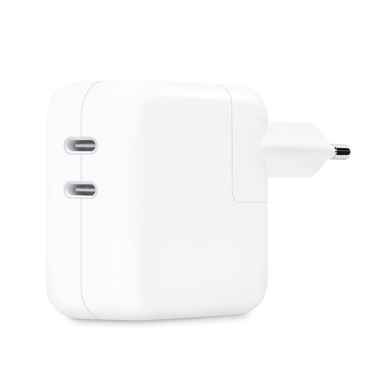 Apple 35W Dual USB-C Port Power Adapter А2676 White