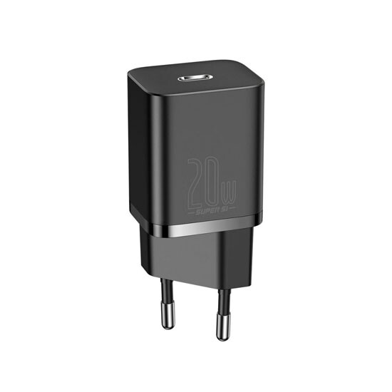 Baseus Super Si Quick Charger 1C 20W CCSUP-B01 Black