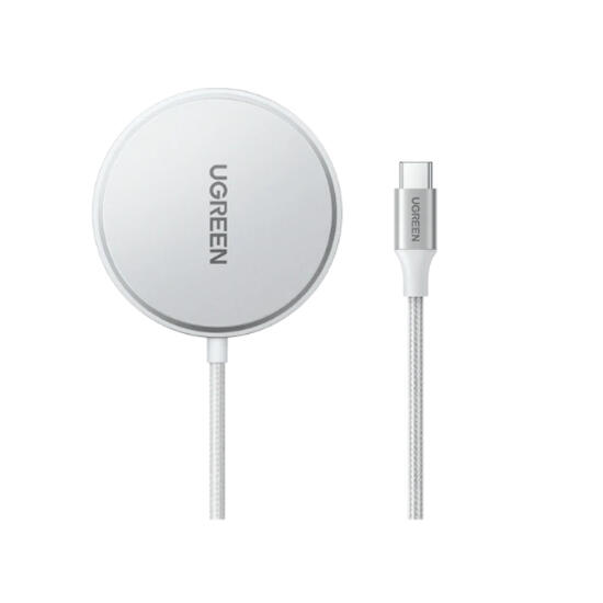 Ugreen MagFlow 15W Magnetic Wireless Charger 35565 White
