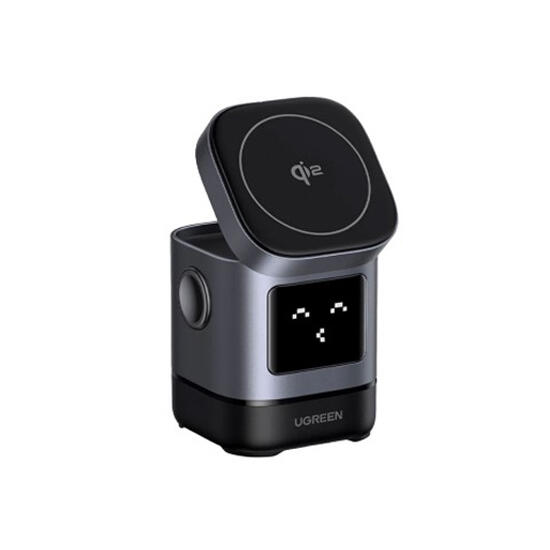 Ugreen 2-in-1 Magnetic Wireless Charger 45775 Grey