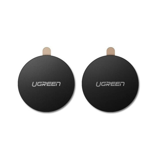 Ugreen Rounded Metal Plate for Magnetic Phone Stand 2 Pack 30836 Black