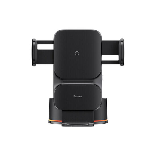 Baseus Wisdom Auto Alignment Car Mount Wireless Charger 15W Suction base CGZX000101 Black