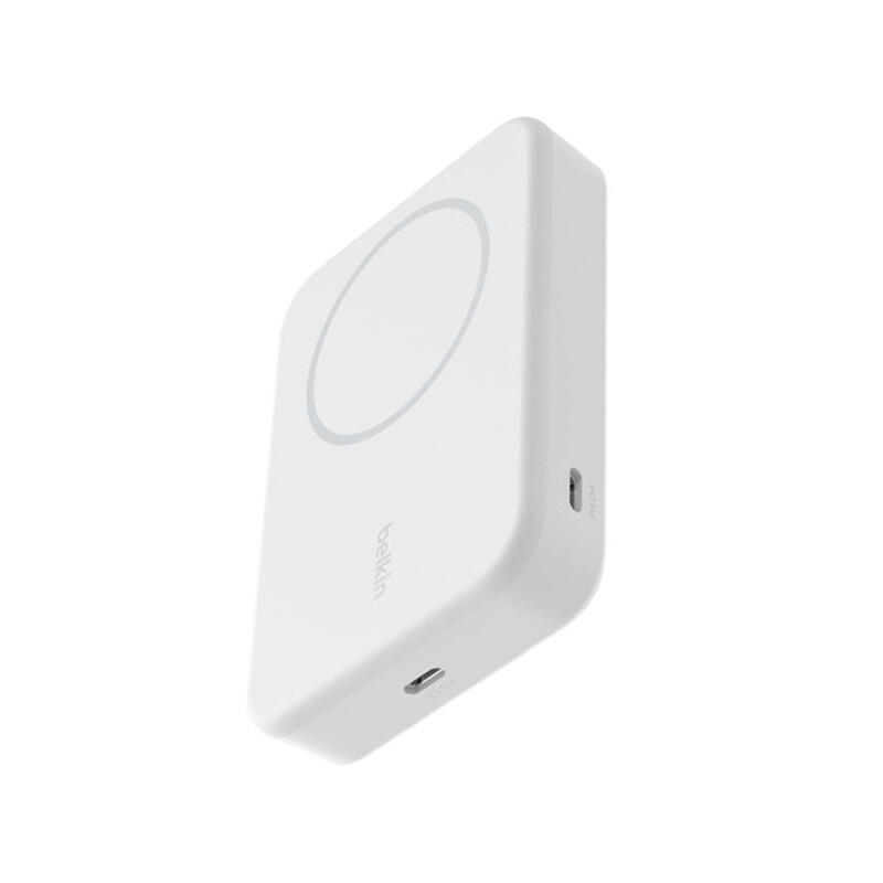 Belkin Magnetic Wireless Power Bank Qi2 15W 10000mAh With Stand BPD008BTWH White