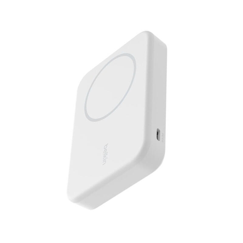 Belkin Magnetic Wireless Power Bank Qi2 15W 8000mAh With Stand BPD007BTWH White