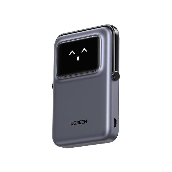 Ugreen Uno 10000mAh Magnetic Wireless Power Bank 45327 Grey