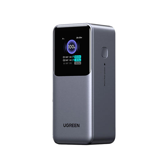 Ugreen Nexode with Smart Digital Display 20000mAh Type-C Power Bank 35524B Grey