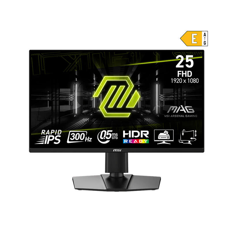 MSI Gaming Monitor 25 MAG 255PXF 9S6-3BC24M-064 Black