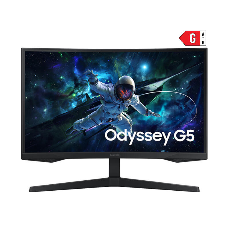 Samsung Odyssey G5 Gaming Monitor 32 LS32CG550EIXCI Black