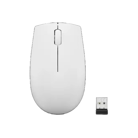 Lenovo 300 Wireless Compact Mouse Cloud Grey