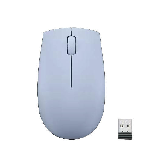 Lenovo 300 Wireless Compact Mouse Frost Blue