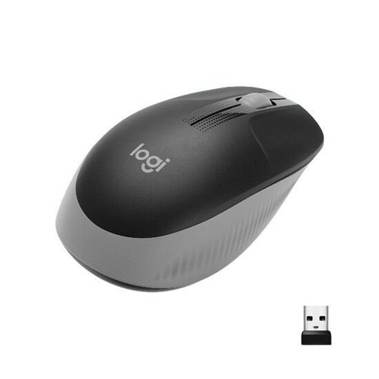 Logitech Full-size mouse M190 Grey