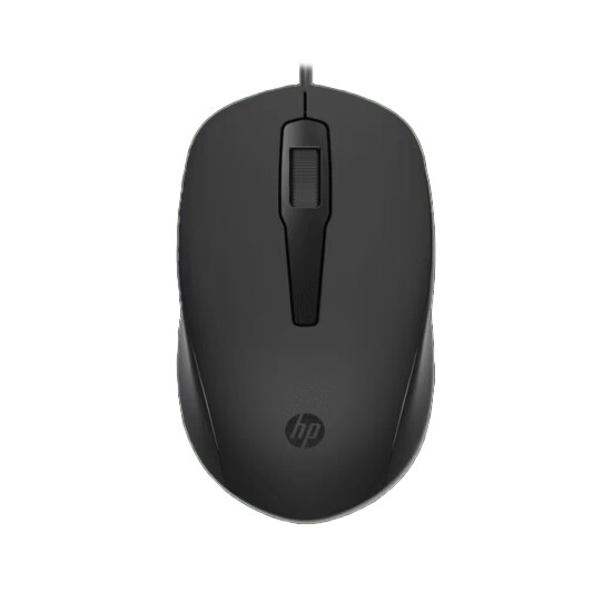 HP 150 Wired Mouse 240J6AA Black