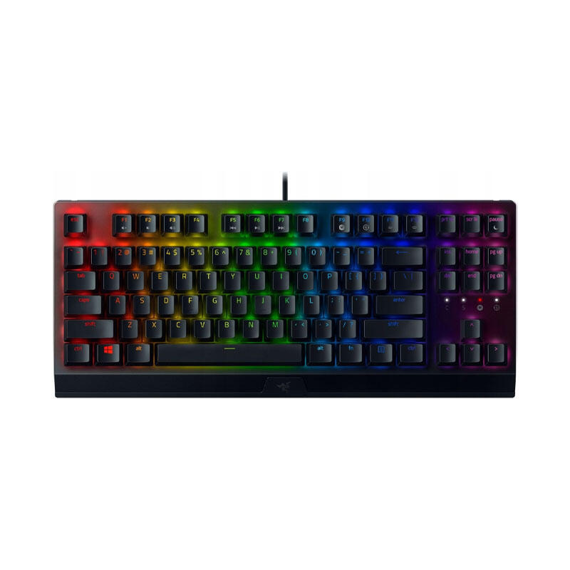 Razer Gaming Keyboard BlackWidow V3 Tenkeyless 94Key Green Switch RZ03-03490100-R3M1 Black