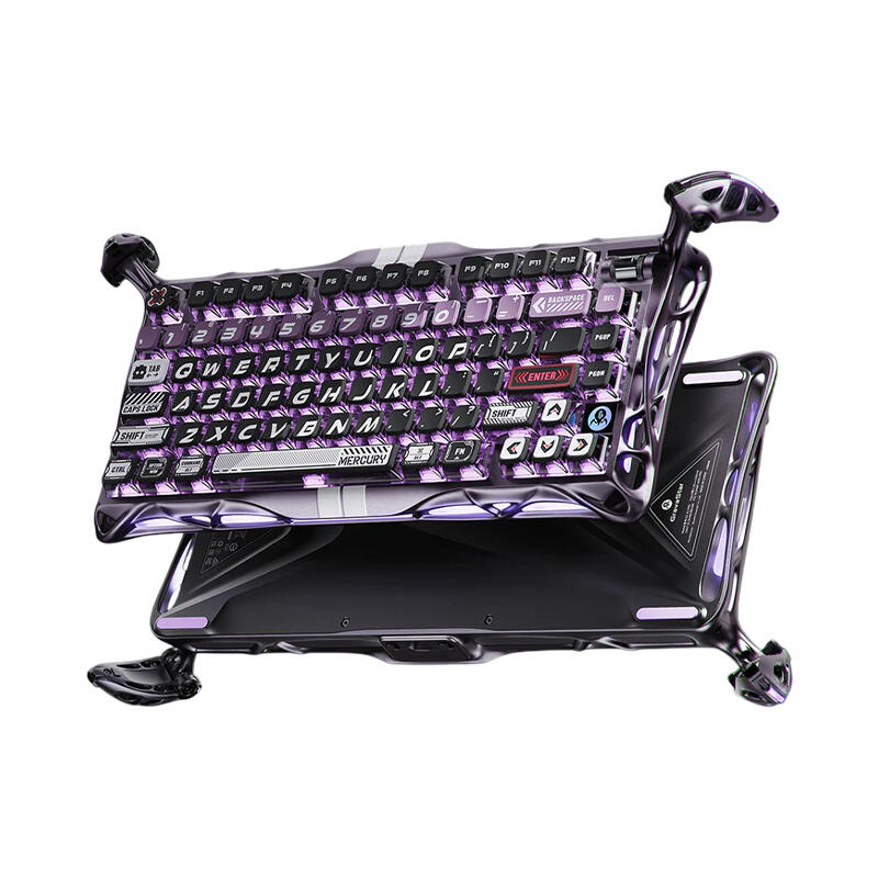 GravaStar Gaming Keyboard Mercury V75 Pro 75% Hall Effect Magnetic Switch Iron Purple