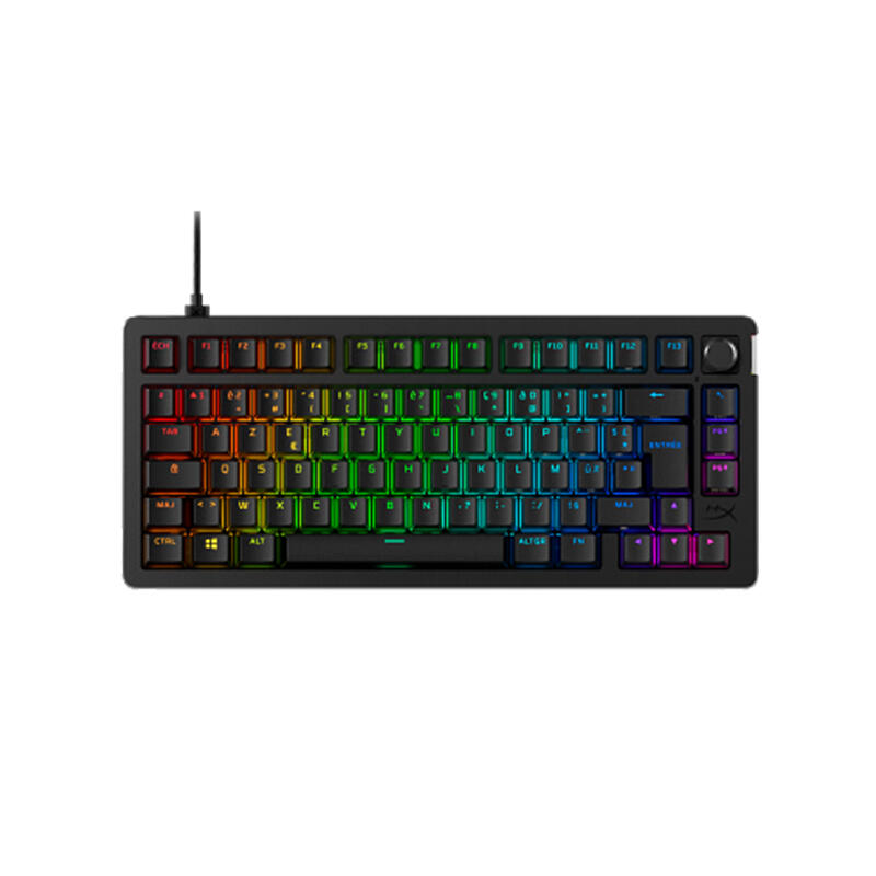 HyperX Gaming keyboard Alloy Rise 75 7G7A4AA Black