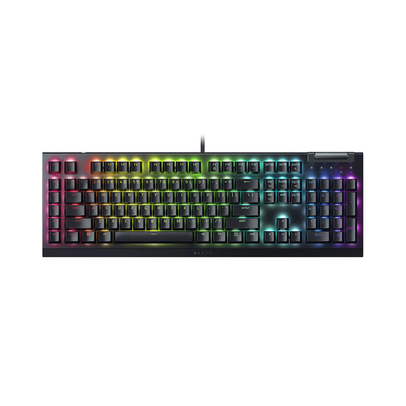 Razer Gaming Keyboard BlackWidow V4 X RGB 110Key Green Switch RZ03-04700800-R3R1 Black