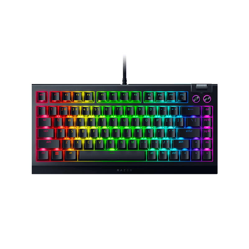 Razer Gaming Keyboard BlackWidow V4 75% 83 Key RZ03-05000100-R3M1 Black