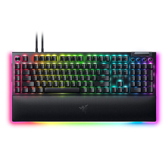 Razer Gaming Keyboard BlackWidow V4 Pro Green Switch Black