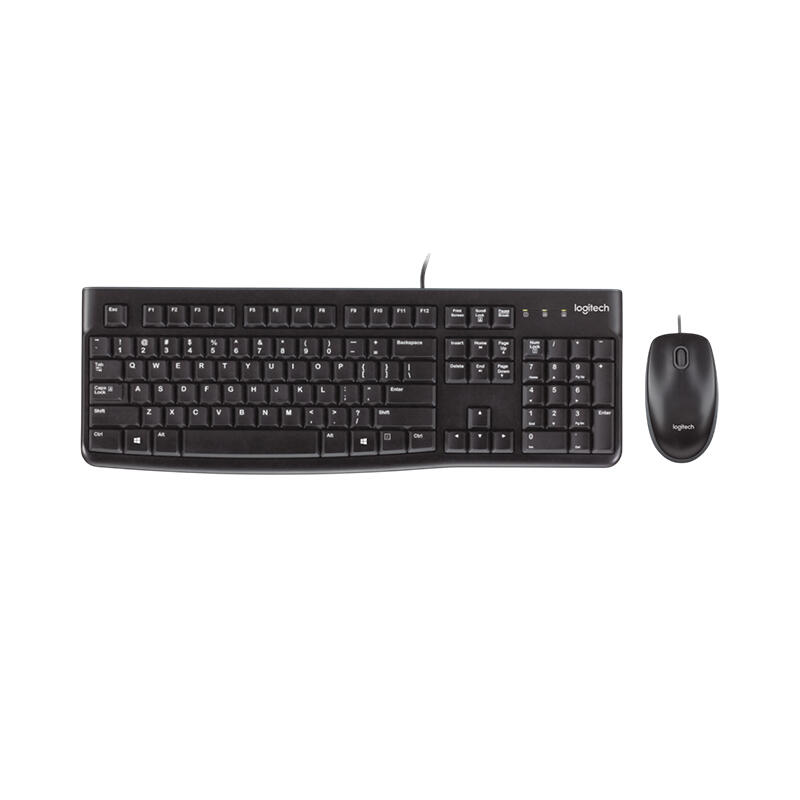 Logitech Mouse and Keyboard MK120 Black