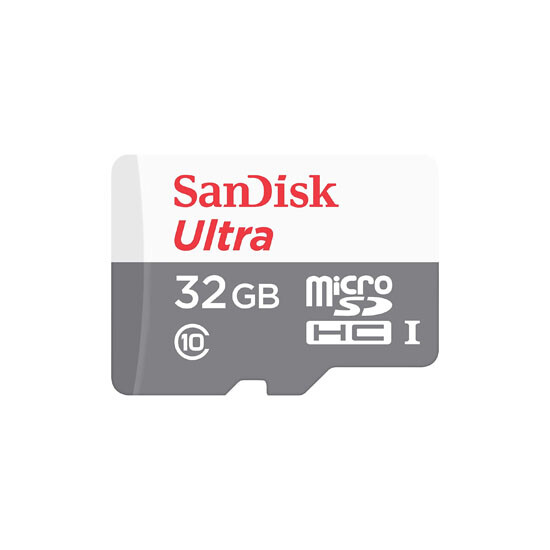 SanDisk 32GB Ultra MicroSD/HC UHS-I Card 100MB/S Class 10 SDSQUNR-032G-GN3MN