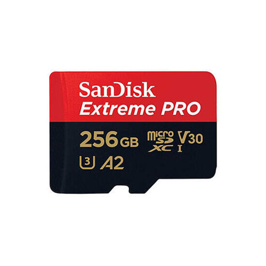 SanDisk 256GB Extreme PRO microSDXC UHS-I V30 A2 200MB/s 256GB SDSQXCD-256G-GN6MA
