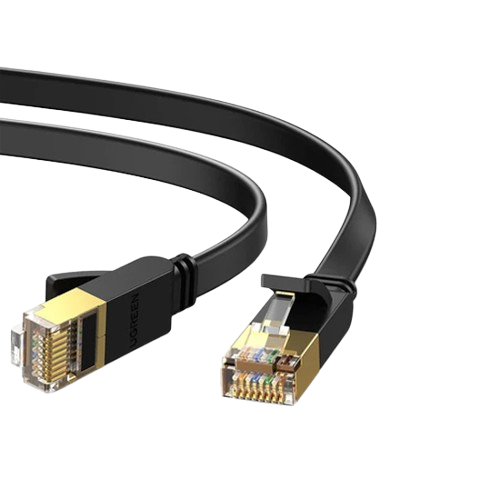 Ugreen Cat 7 U/FTP Lan Cable Flat Design 5m 11263 Black