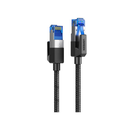 Ugreen CAT8 Shielded Round Braided Cable Modular Plugs 2m 80431 Black