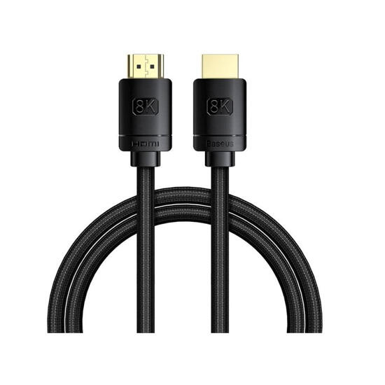 Baseus High Definition Series HDMI 8K to HDMI 8K Adapter Cable 2m CAKGQ-K01 Black